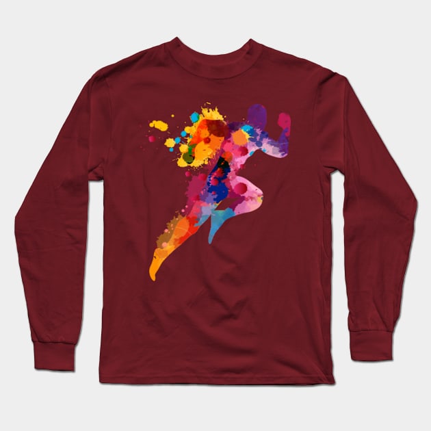 Race Long Sleeve T-Shirt by Madhav